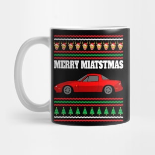 Mazda Miata MX-5 NA Merry Miatstmas Mug